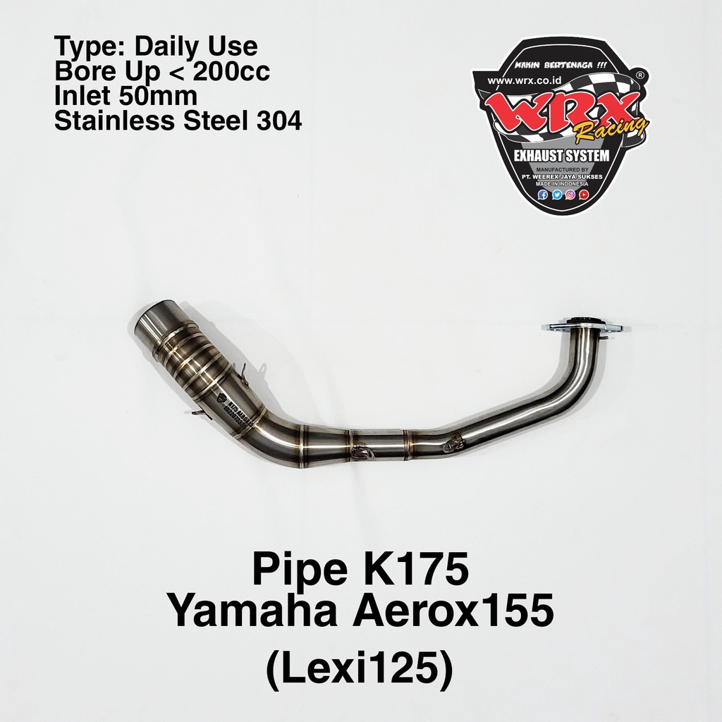 Knalpot WRX K175 Aerox155