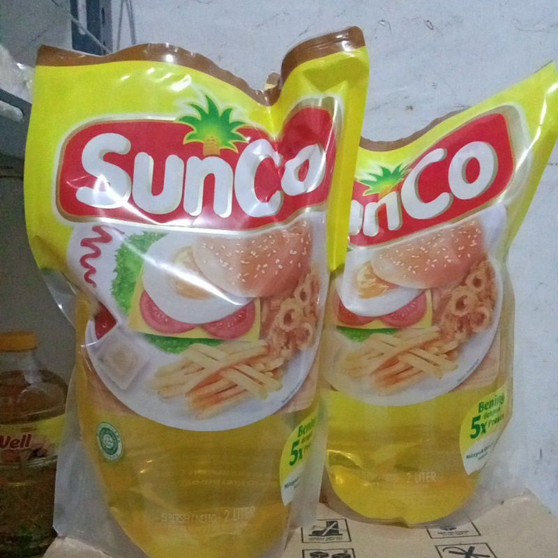 

Minyak goreng Sunco 2liter