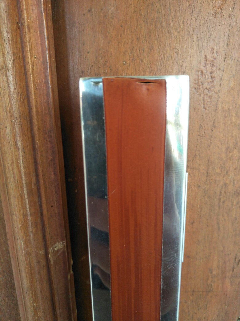 Pull Handle Pintu Rumah L Tarikan Dua Pegangan Motif Kayu L Gagang Kunci Pintu