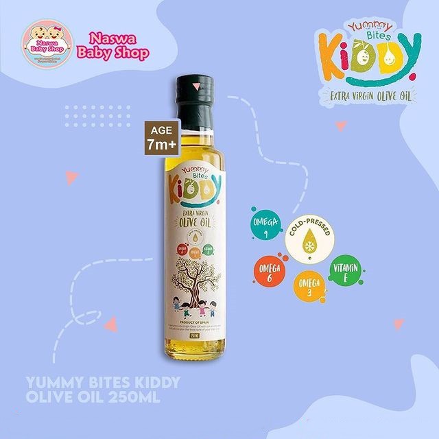 

Yummy Bites Kiddy Extra Virgin Olive Oil EVOO 250ml