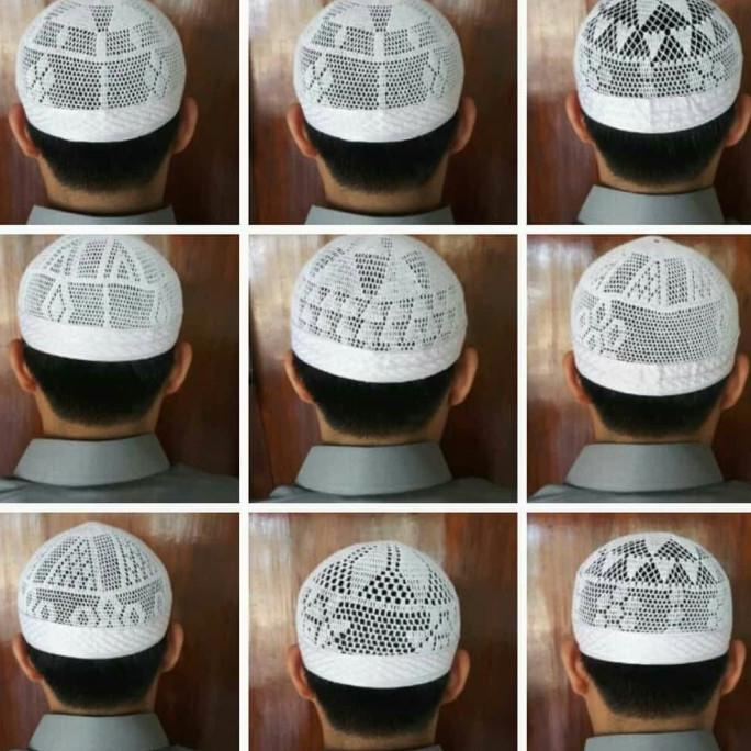 Peci Bangladesh / peci haji /peci putih /peci import