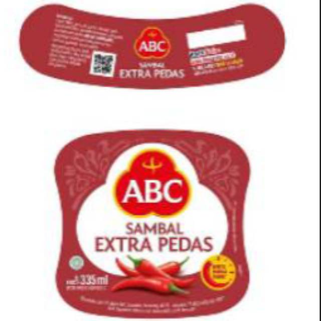 Saus sambal extra pedas ABC 335ml