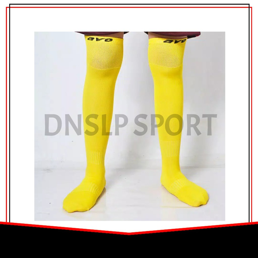 KAOS KAKI BOLA PANJANG / KAOS KAKI FUTSAL PANJANG / KAOS KAKI SEPAK BOLA AVO R1 ORIGINAL