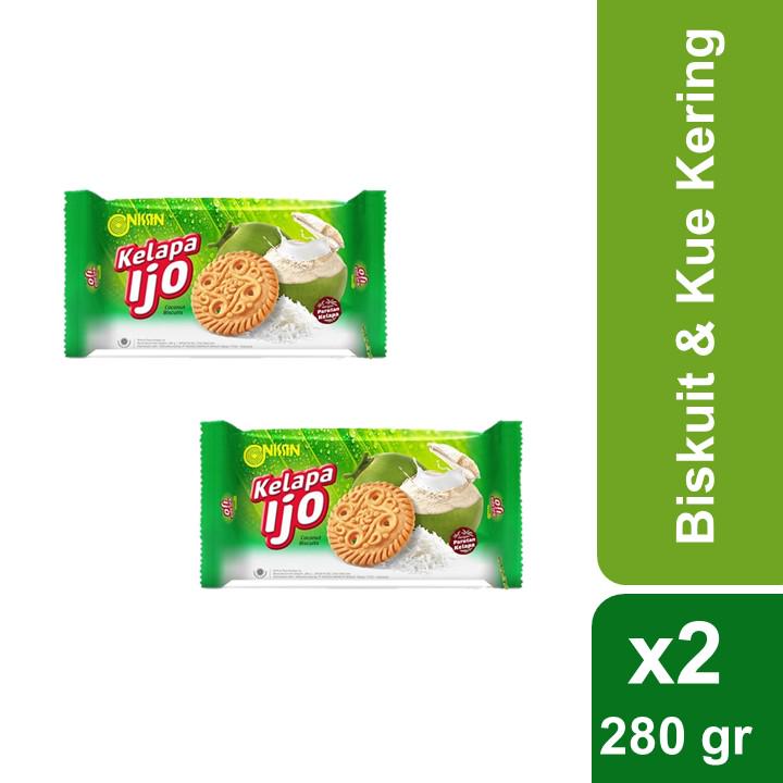 

Nissin Biskuit Kelapa Ijo 280 gr -2pcs