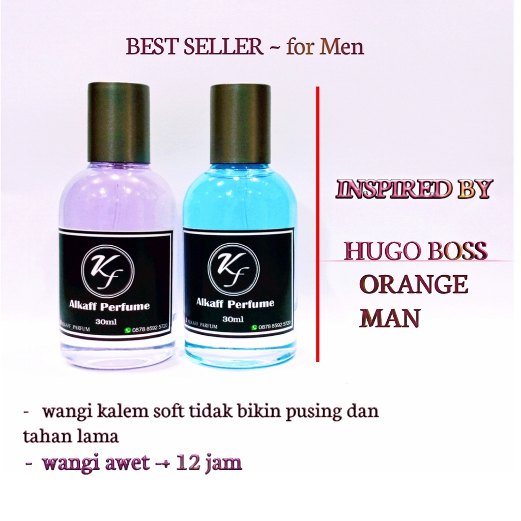 parfum hugo bos orange man super premium wangi awet -+ 12 jam