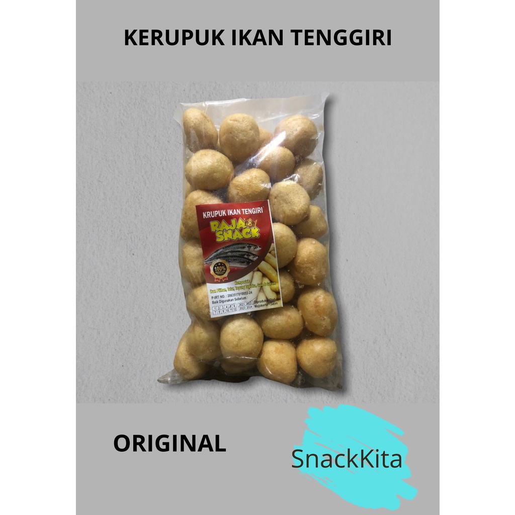 

KERUPUK IKAN TENGGIRI ENAK BY SNACKKITA