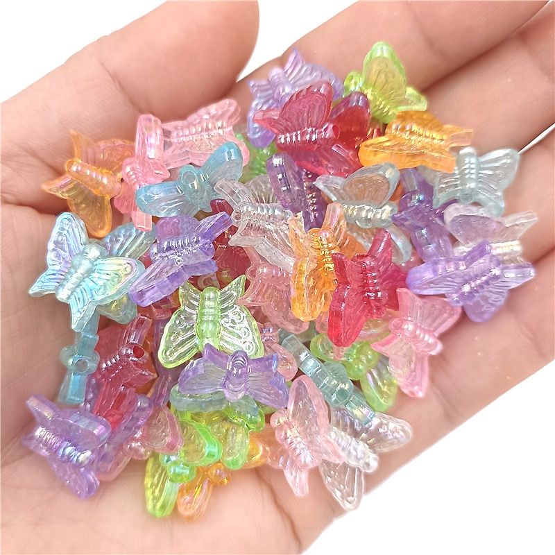 10gr. Manik kupu kupu bening AB