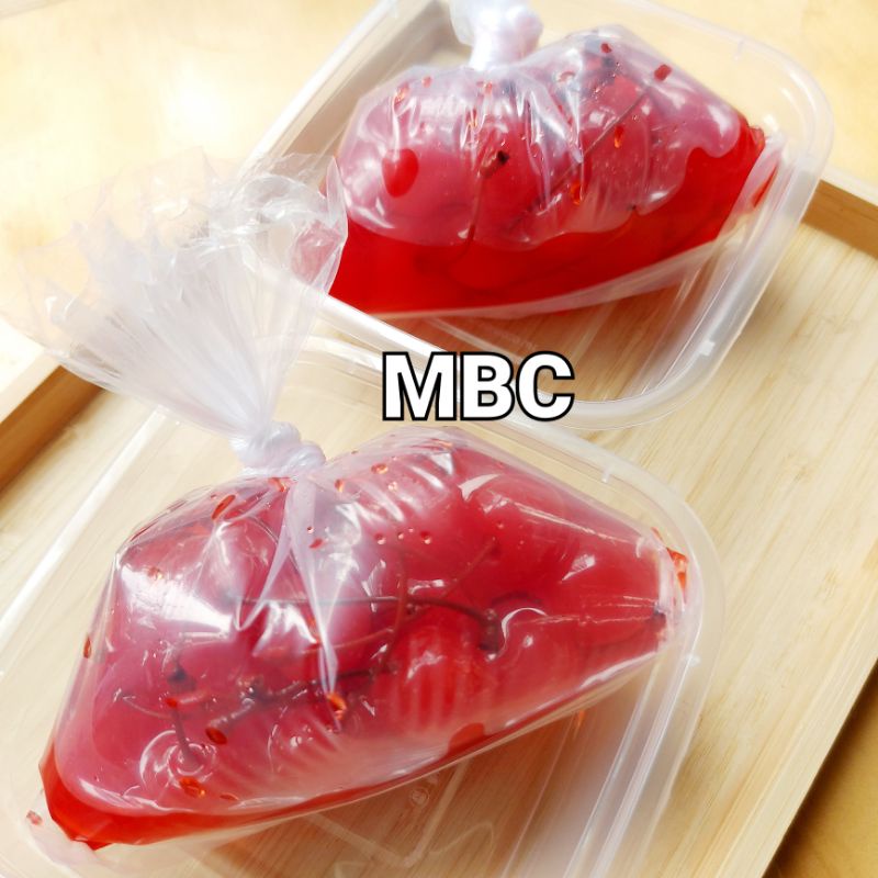 

CHERRY MERAH TANGKAI 100 GRAM - BUAH CERI MERAH TANGKAI
