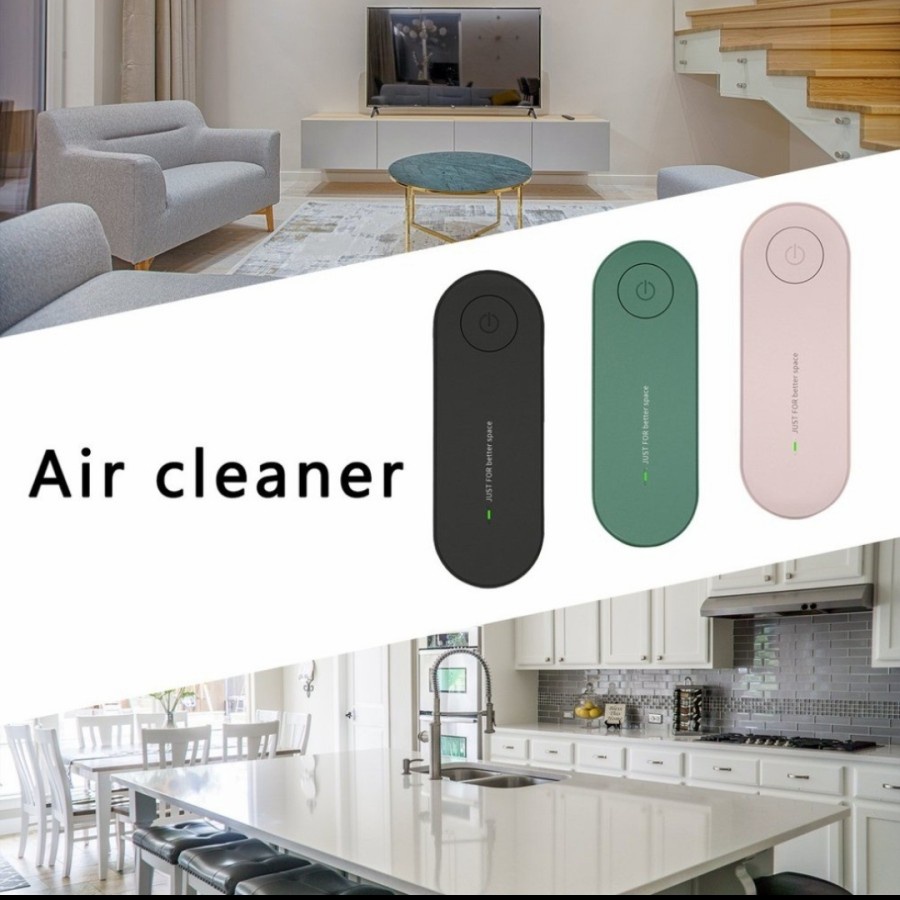 Air Purifier Mini Portable Ion Negatif Pelembab Udara Untuk Ruangan Indoor