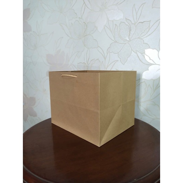 

paperbag kotak tebal 25 x 20 x 20 tas brownies paper bag souvenir kado