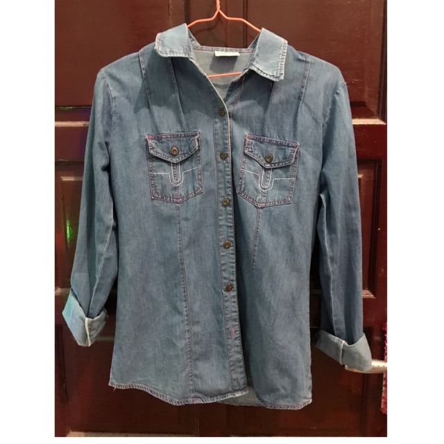 Baju kemeja jeans PL