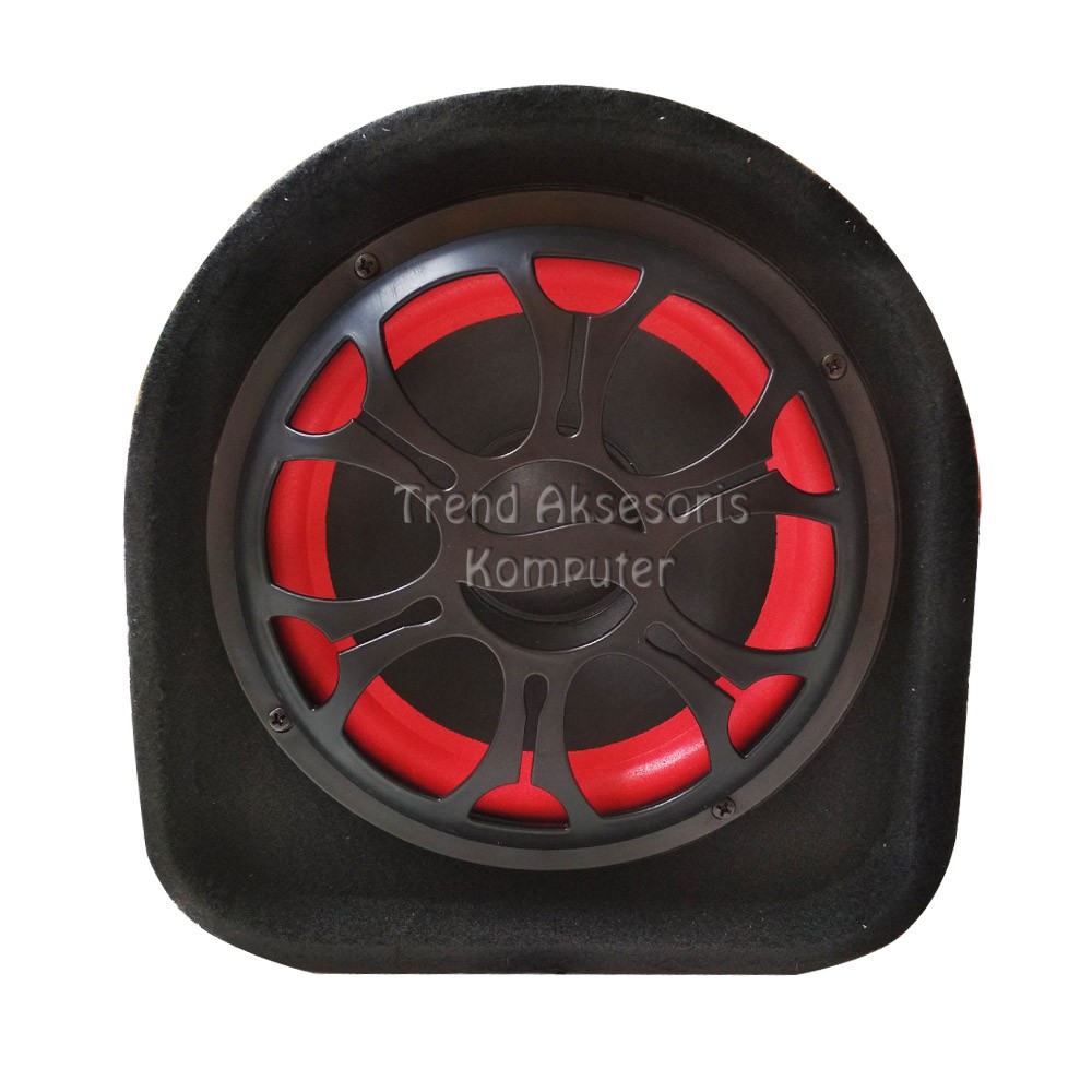 Trend-Advance KARAOKE SUper Bass Speaker T-103BT Bluetooth 8'' for MOBIL dan PC- Hitam