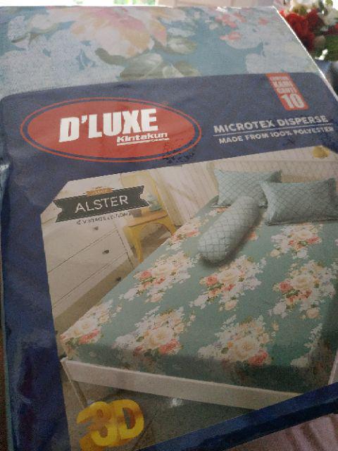 Sprei Kintakun Dluxe Size King 180x200/ Sprei No. 1 Motif Molino