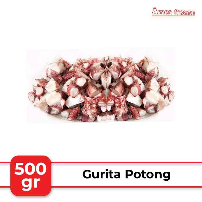 

gurita potong 500gr