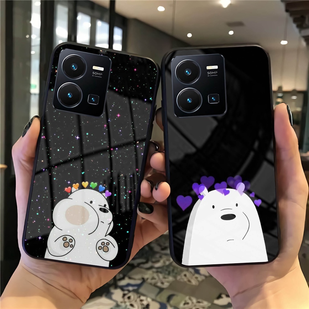 Softcase Glass VIVO Y35 2022 - GK18 - Case HP VIVO Y35 2022 - Case VIVO Y35 2022 - Kesing HP VIVO Y3