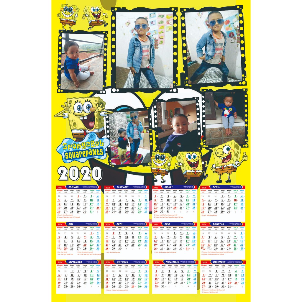  Desain Kalender Gantung  Jenis Dan Ukuran Kalender  Yang 