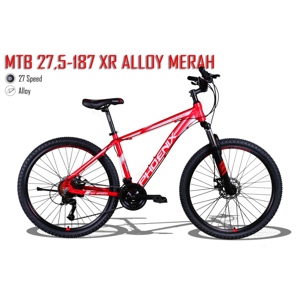 Sepeda Gunung / MTB 27.5" Phoenix 187 XR