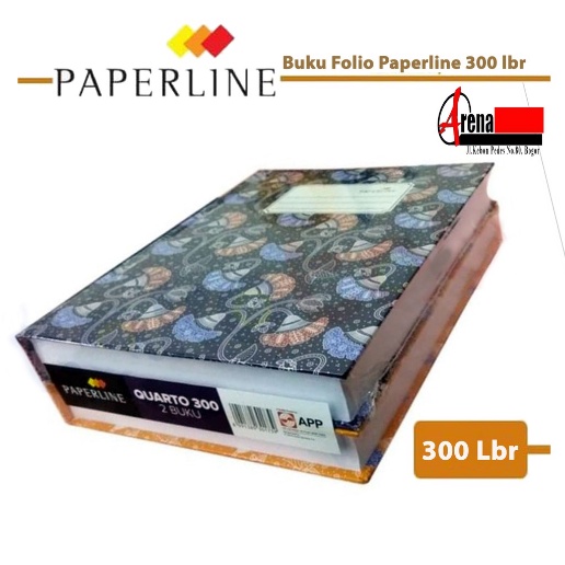 

Paperline Buku Hard cover Folio 300 Lembar / Buku Akuntansi