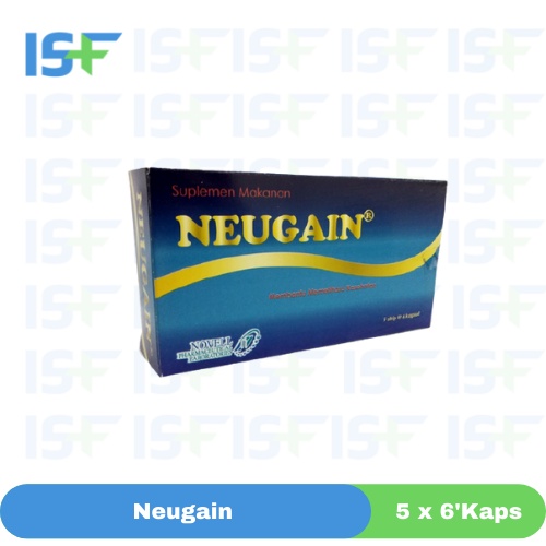 ⭐ISF⭐Neugain - 5 x 6'Kapsul - Suplemen - Daya ingat
