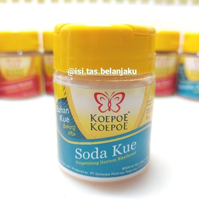 

soda kue koepoe baking soda 81 gr HEMAT Kode 158