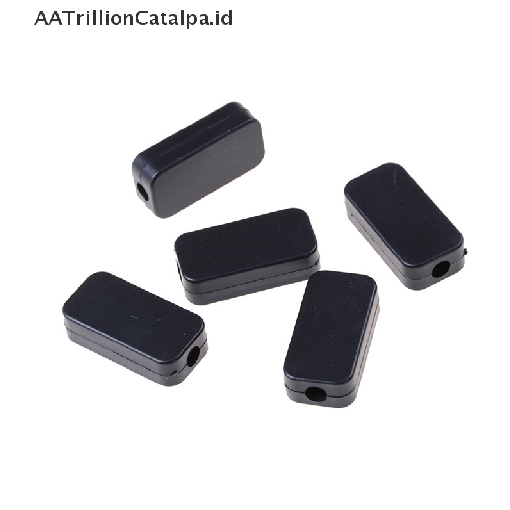5pcs Kotak Case Instrumen Elektronik Bahan Plastik Ukuran 40x20 X 11mm