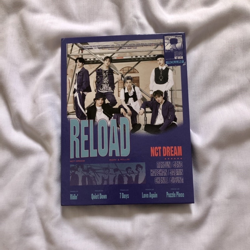 ALBUM NCT DREAM RELOAD - FULLSET [ unsealed ]
