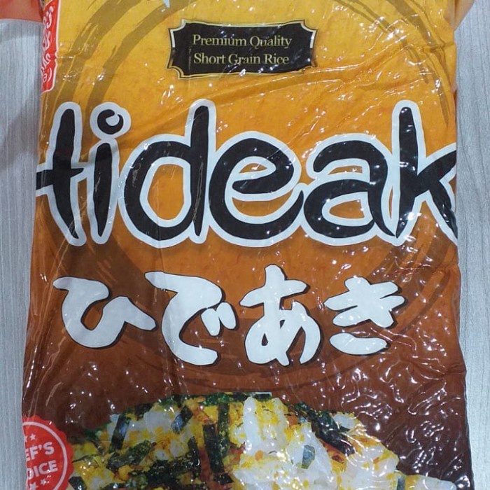 

540ffiepp Beras Jepang Hideaki - 5 Kg - Halal - High Quality 244Q40112