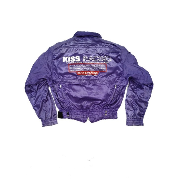 KISS RACING JACKET SIMPSONS TAICHI KOMINE KUSHITANI YELLOWCORN