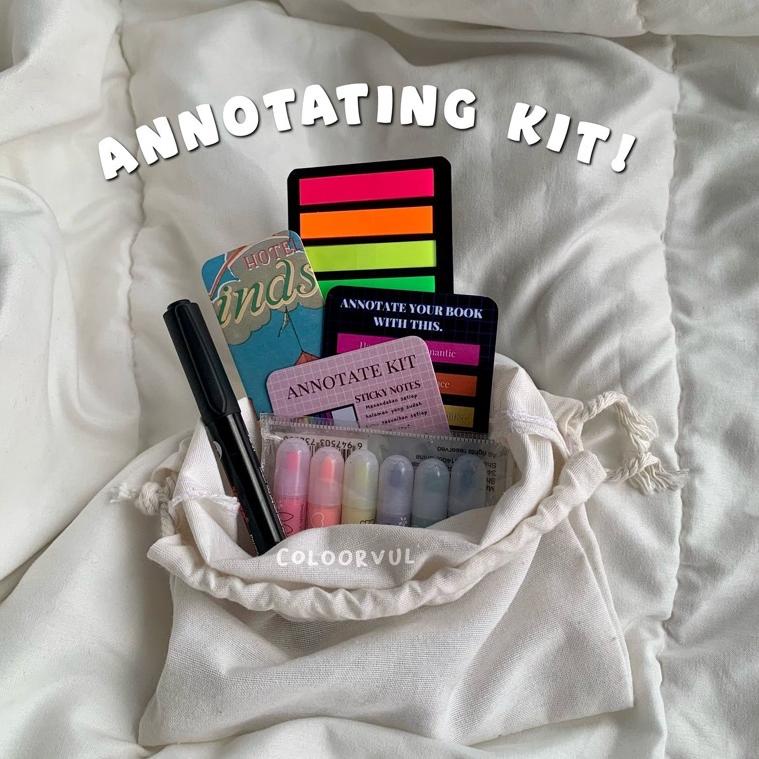 

[BISA COD][BACA DESKRIPSI] Annotating Kit / Perlengkapan Untuk Mencatat (KODE 1256)