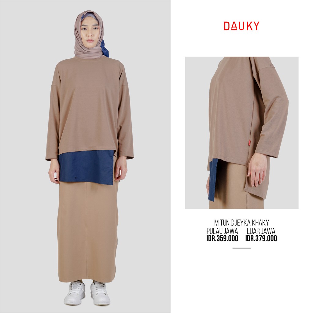 M TUNIC JEYKA DAUKY / TUNIK DAUKY/TUNIK WANITA/ATASAN WANITA/TUNIK TERBARU/TUNIK TERLARIS