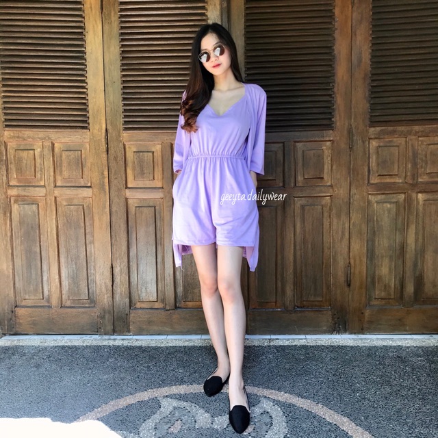 Vanya Set (jumpsuit + outer)