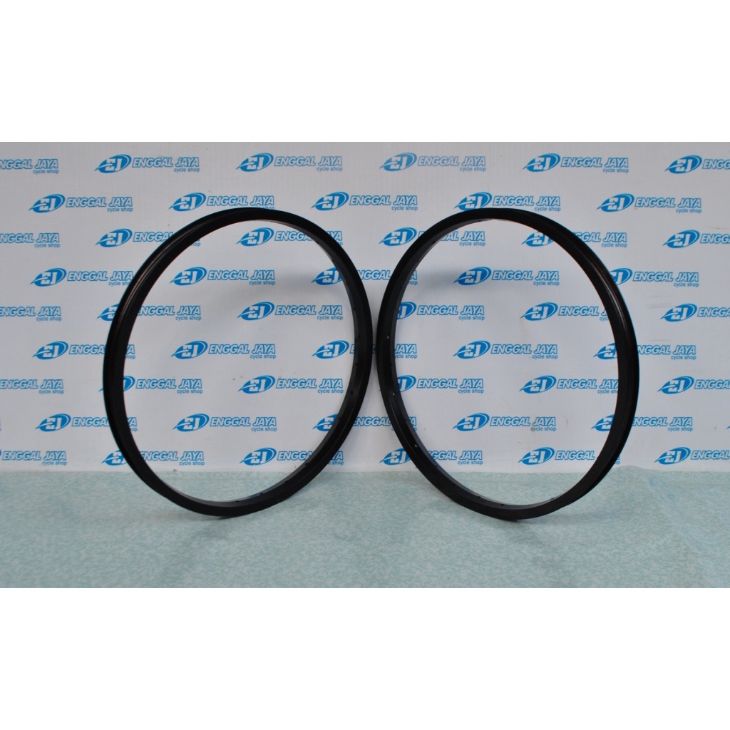 Velg Sepeda Exotic By Pacific 18 Murni 28H Alloy Hitam - Rim Rims Sepeda Anak BMX Lipat Mini 18 Ring