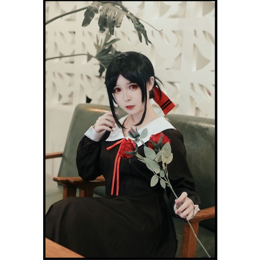 【AiVii】KOSTUM COSPLAY SEIFUKU DRESS  LOVE IS WAR KAGUYA SAMA