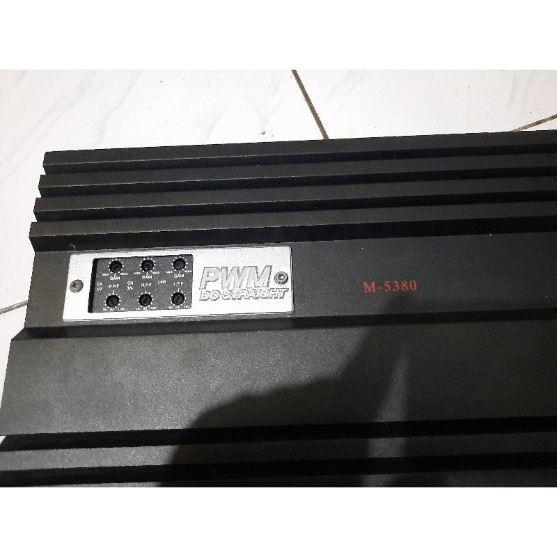 power 5 chanel bse m-5380 normal mulus