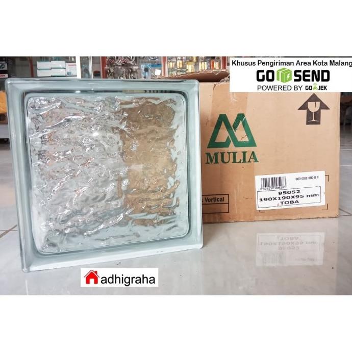 Glass Block Glassblock Toba Mulia-6Pcs