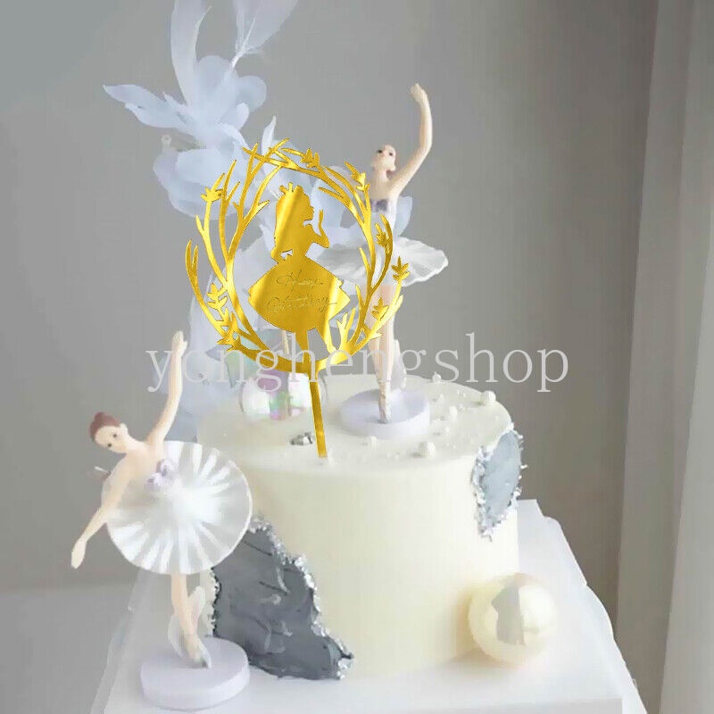 Butterfly Topper Kue Bentuk Kupu-Kupu Bahan Akrilik Untuk Dekorasi Pesta Ulang Tahun Anak