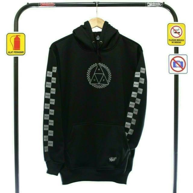 SWEATER HUF CATUR PREMIUM - HODDIE HUF CATUR PREMIUM COWOK/PRIA