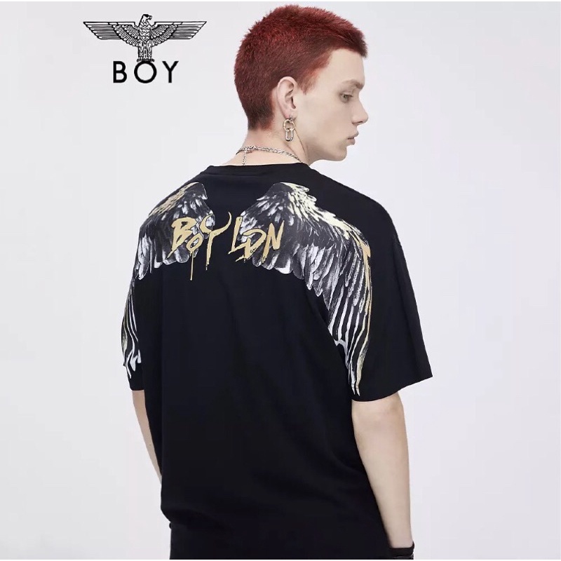 BOY51 KAOS BOY LONDON WINGS PRIA WANITA ASIA EROPA KOREA
