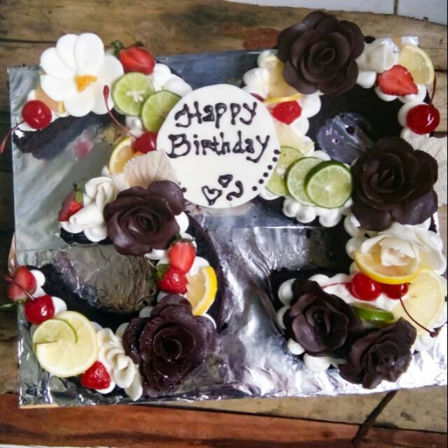 

Kue ulang tahun / birthday cake uk 40