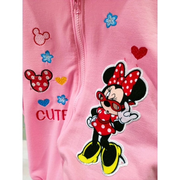 sweater hoodie / jaket hoodie anak motif mickey