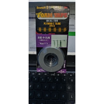 

3M Double Tape KPW-19 19mm x Dabel tip super Lengket