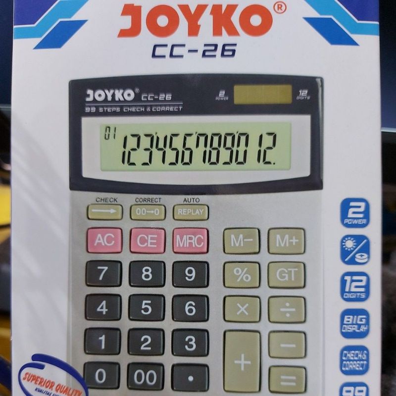 

Kalkulator Joyko CC 26