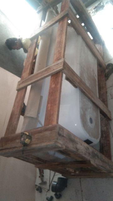 Paket Komplit Bathtub Benetton Marbel Dengan Avur + Bantal + Kran