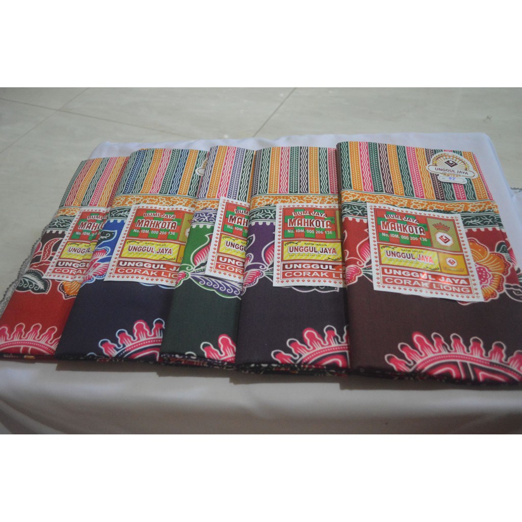 Jarik Gendong / selendang Gendong / Kain Jarik Gendong Bayi Merk BUMI JAYA CORAK LIONG (ASLI)