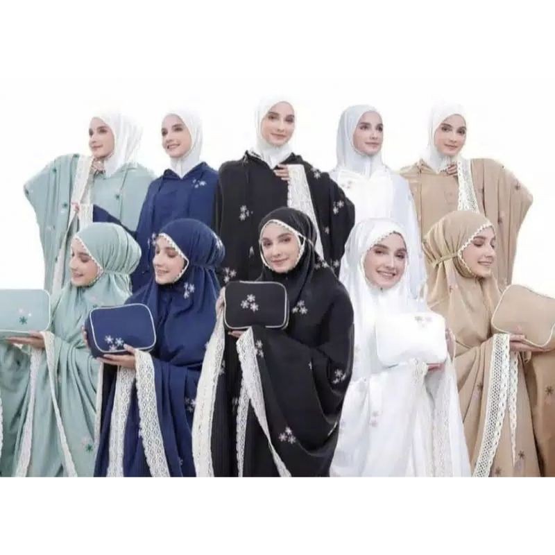 MUKENA SAFAR 2 lN 1 RAYON PREMIUM