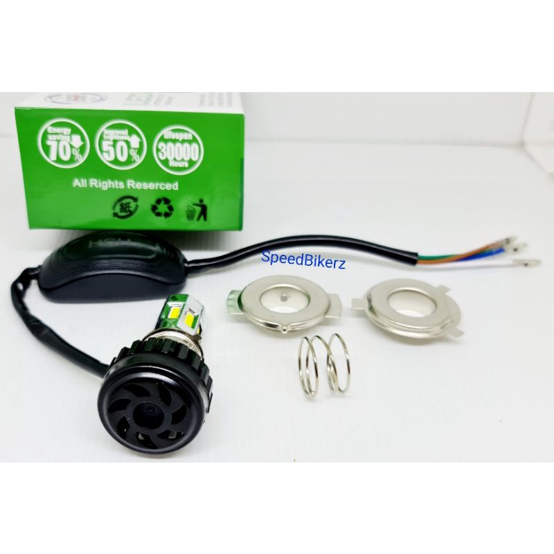 Lampu Depan Hid 6 LED / Bohlam HID 6 sisi / HID Led 6sisi