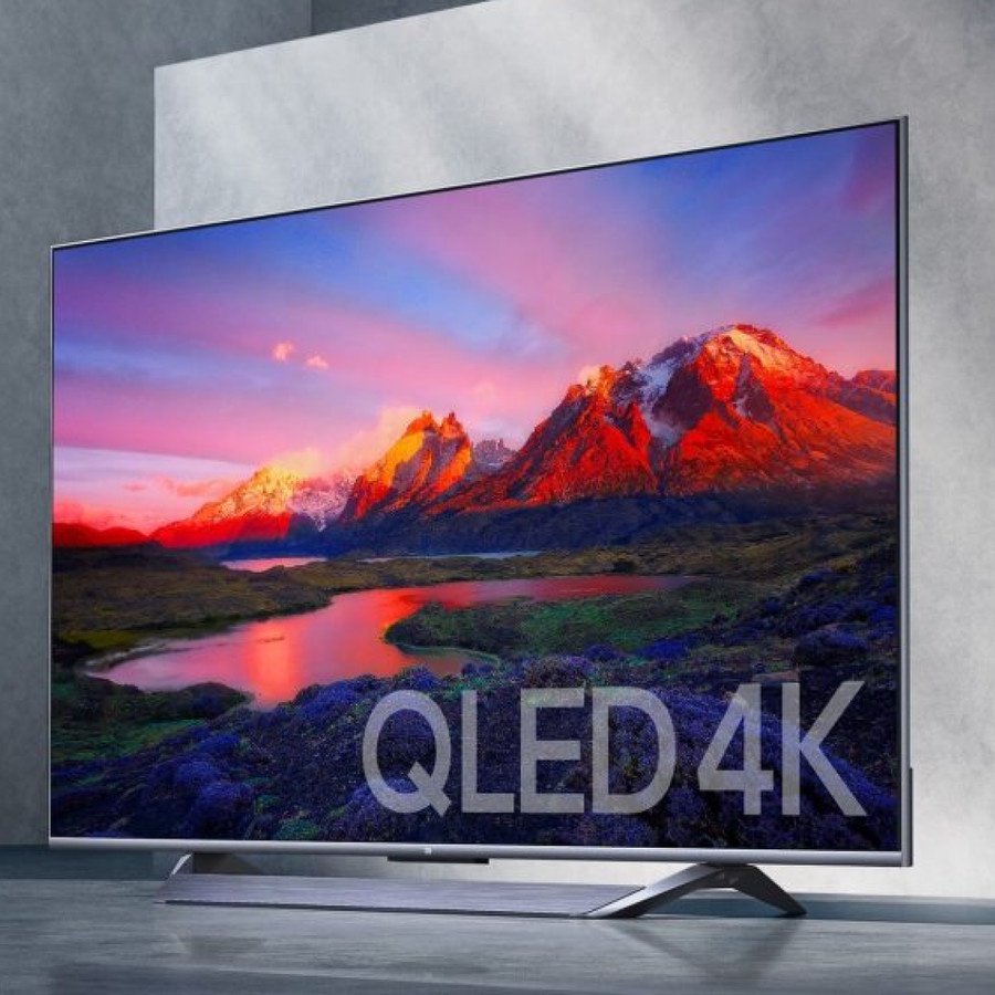 TV Q1 75 Inch QLED 4K UHD 120Hz Bezelless Layar Monitor Smart Android TV 75&quot;