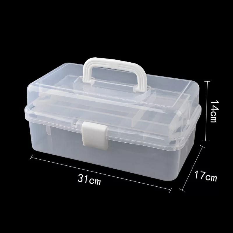 Kotak Perkakas susun 3 / Storage MultiLayer Toolbox / Kotak Obat P3K / Kotak Pancing Harga/pc