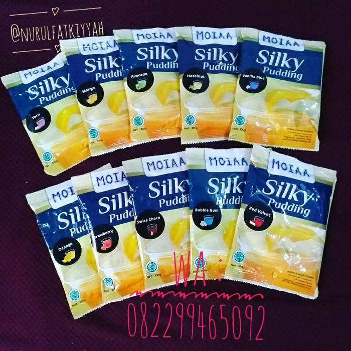 

Paket Moiaa Silky Isi 10pcs kemasan 100gr