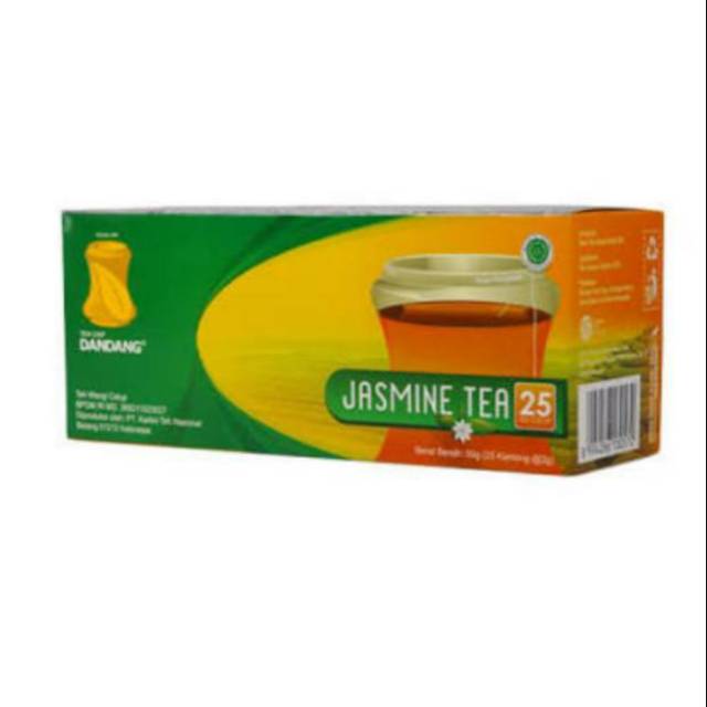 Teh celup Dandang isi 25 Jasmine tea dan black tea